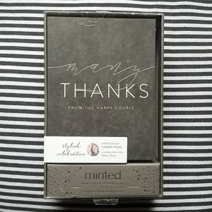 Minted Thank You Cards